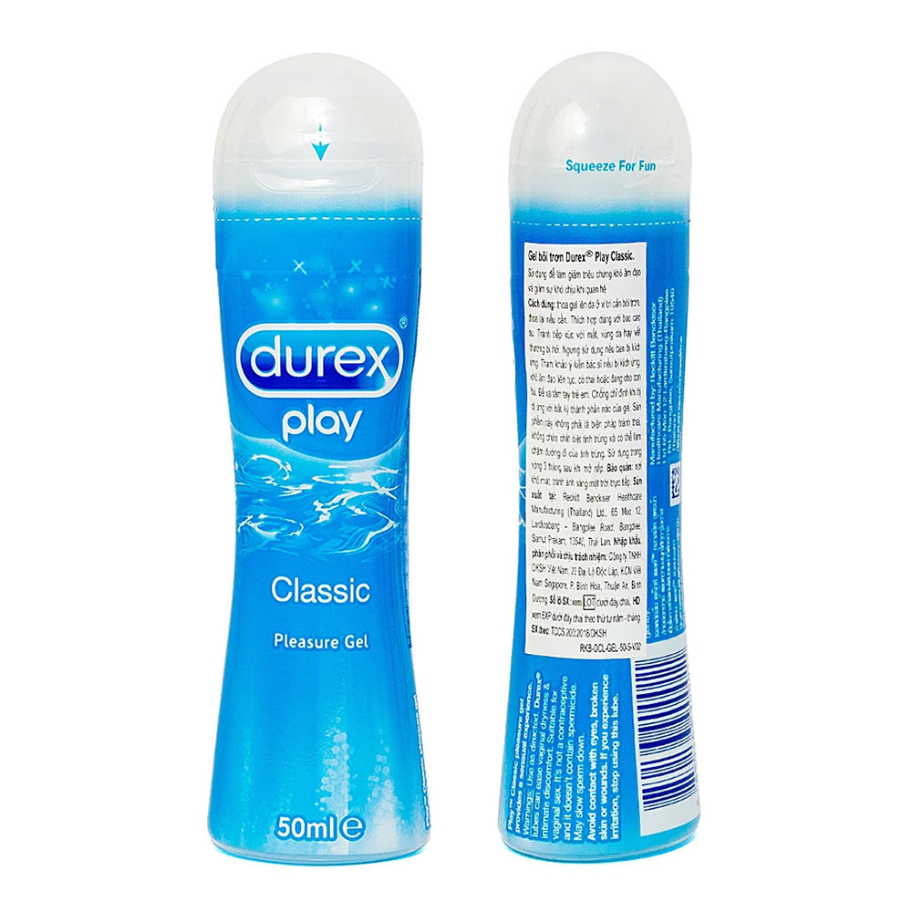 Gel Bôi Trơn Durex Play Classic Chính Hãng - (Chai 50ml) - Ảnh 2