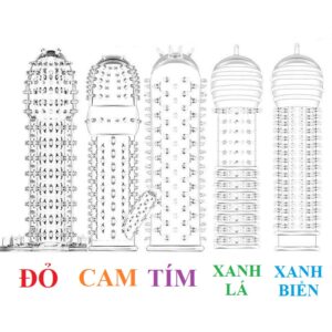 Bao Cao Su Đôn Dên Gai Mềm -Tăng Kích Thước Cậu Nhỏ