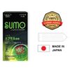 Sumo 4 in 1 52mm, Hộp 12 cái – Bao cao su gân gai kéo dài thời gian - Ảnh 3