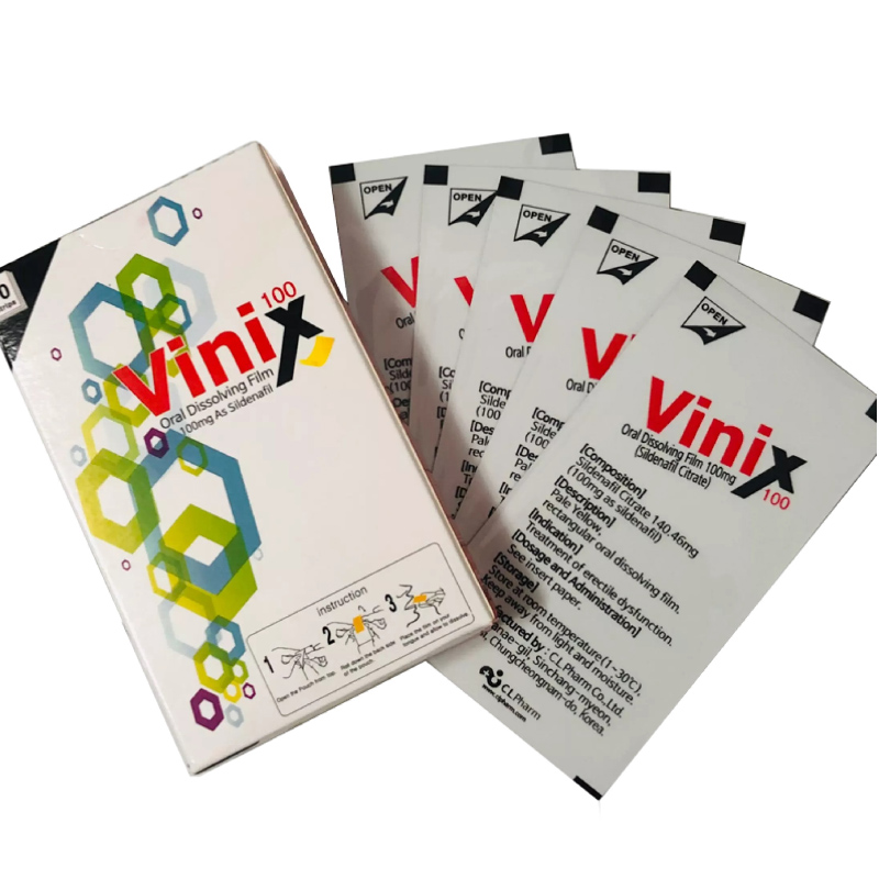 Tem Ngậm Vinix Hỗ Trợ Tăng Cường Sinh Lý Nam
