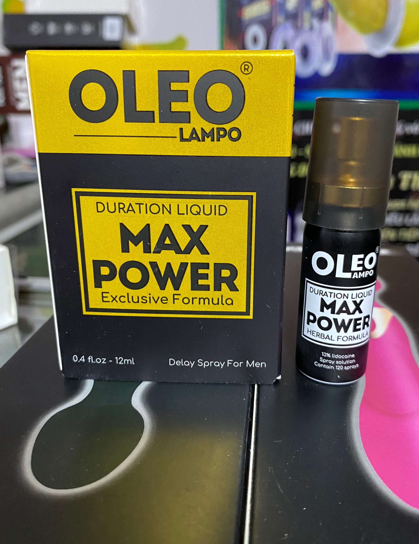 Xịt kéo dài thời gian Oleo Lampo Max Power