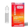 Bao Cao Su Oleo Lampo Long Shock 4 In 1 - Kéo Dài Thời Gian & Gân Gai - Ảnh 2